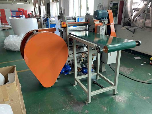 900 мм Автоматическая EPE EVA CR EPDM Полиэтиленовая пенопласта Изолирующая хлопковая резальная машина